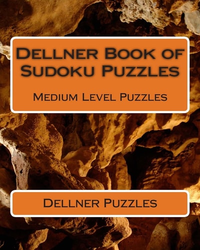 Dellner Book of Sudoku Puzzles Medium Level Puzzles