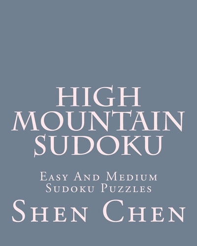 High Mountain Sudoku Easy And Medium Sudoku Puzzles