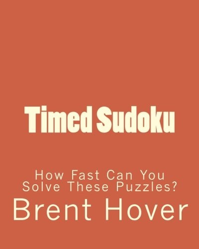 Timed Sudoku How Fast Can You Solve These Puzzles?
