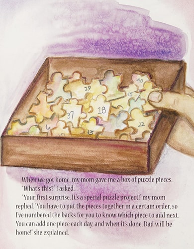 Miss You to Pieces A Deployment Story and Project Idea for Kids