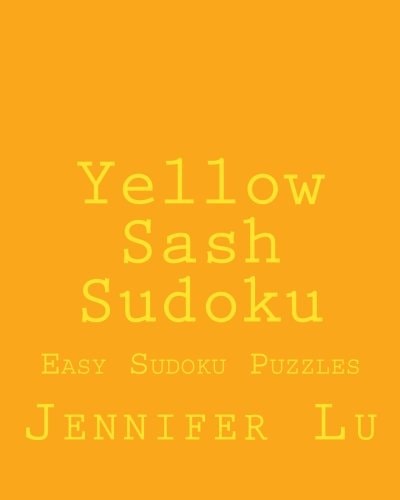 Yellow Sash Sudoku Easy Sudoku Puzzles