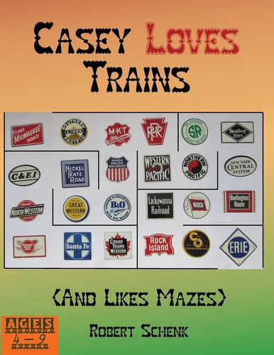 Casey Loves Trains (And Likes Mazes)