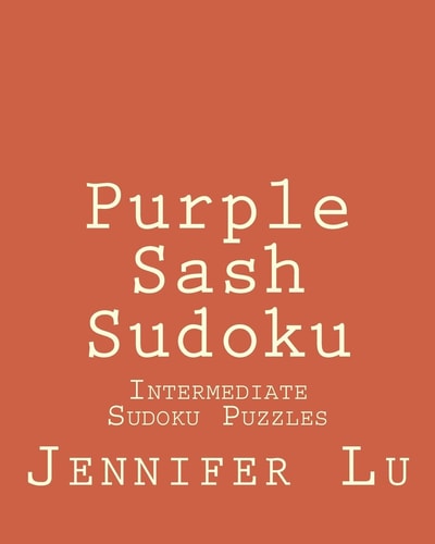 Purple Sash Sudoku Intermediate Sudoku Puzzles