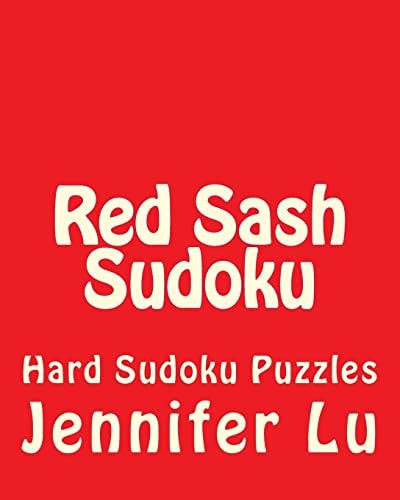 Red Sash Sudoku Hard Sudoku Puzzles