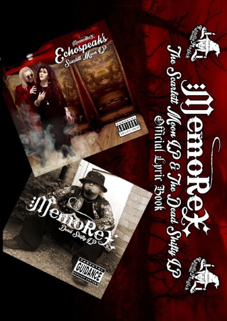 Memorex: The Echospeaks Scarlett Moon LP & Dead Shifty LP Official Lyric Book