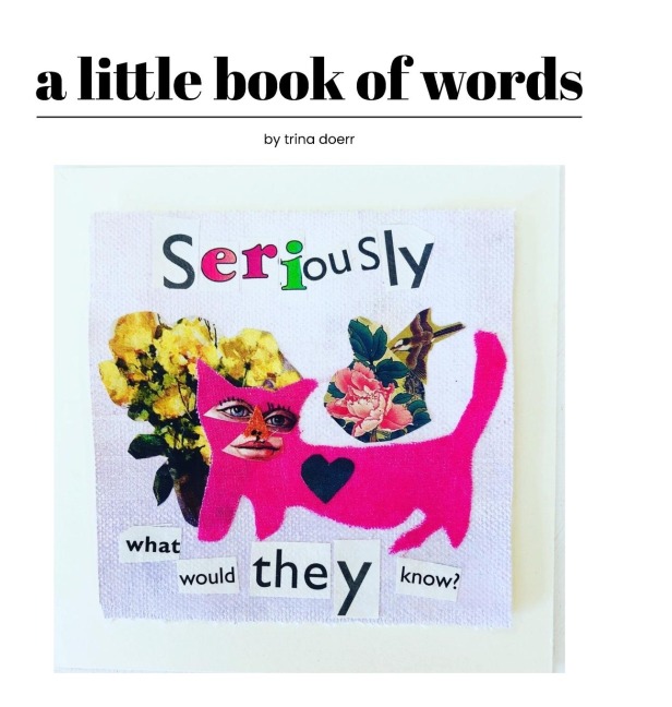 a little book of words