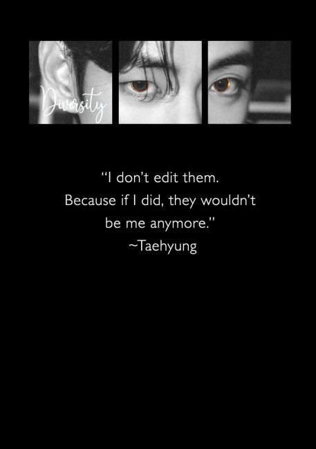 My 'Me' Ideas Taehyung: an unofficial BTS journal