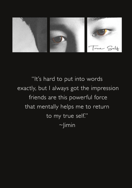 My True Self Ideas Jimin: an unofficial BTS journal