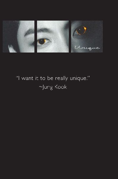 My Unique Ideas Jung Kook: an unofficial BTS journal