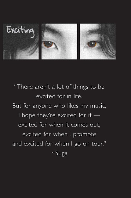 My Exciting Ideas Suga: an unofficial BTS journal