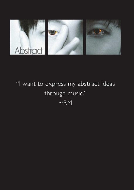 My Abstract Ideas RM: an unofficial BTS journal