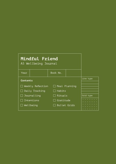 Mindful Friend: A Weekly Wellbeing Journal