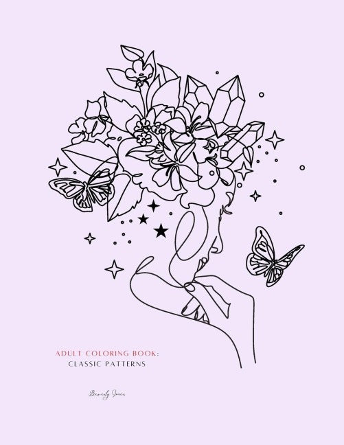 Adult Coloring Book: Classic Patterns