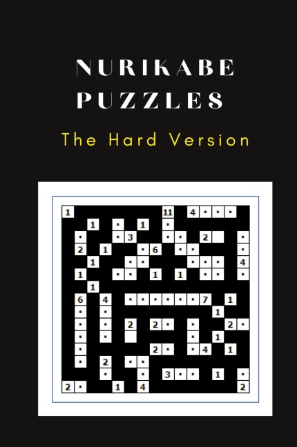 Nurikabe Puzzles: The Hard Versions