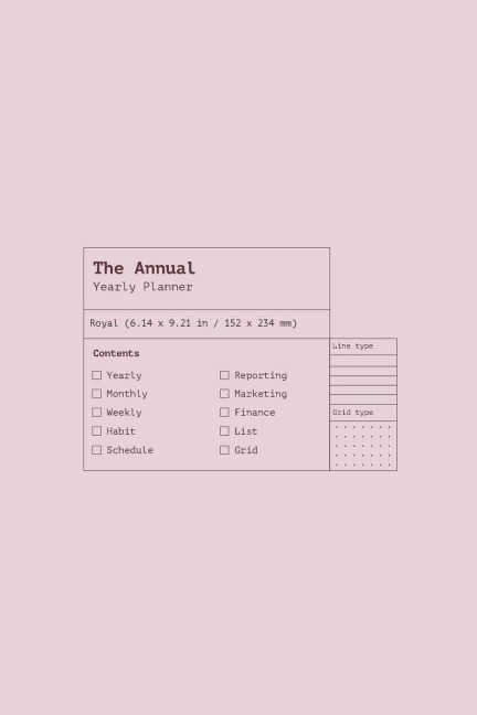 The Annual: Softcover Lavender