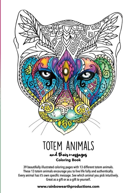 Totem Animals Coloring Book