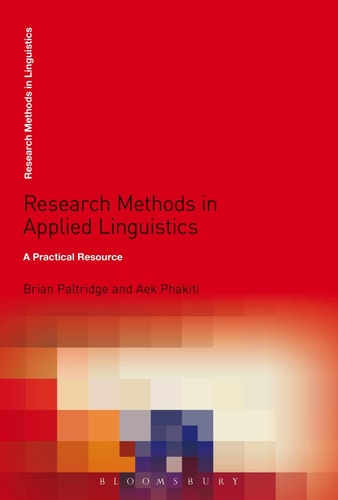 Research Methods in Applied Linguistics A Practical Resource