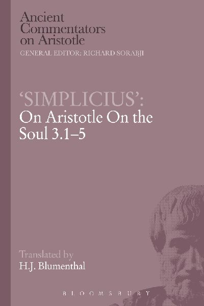 Simplicius: On Aristotle on the Soul 3.1-5