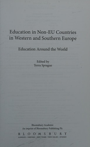 Education in Non-EU Countries in Western and Southern Europe