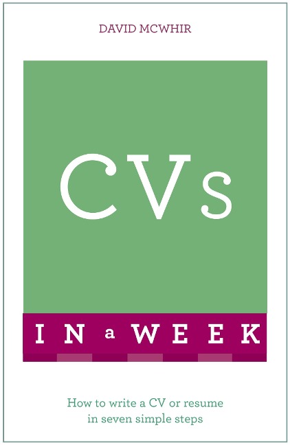 CVs in a Week