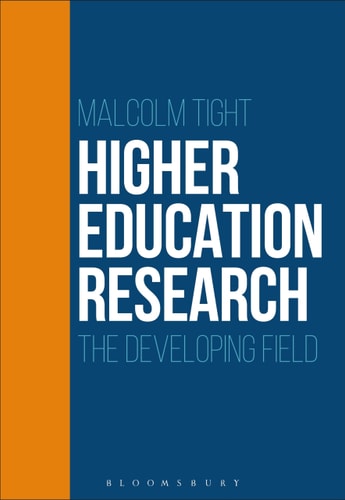 Higher Education Research The Developing Field