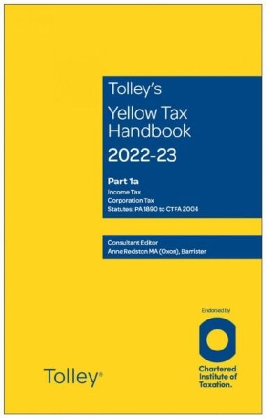 Tolleys Yellow Tax Handbook 2022-23