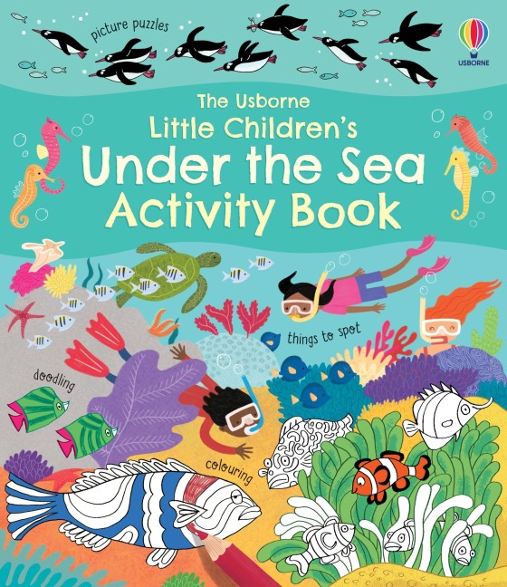 Little Childrens Under the Sea Activity Book