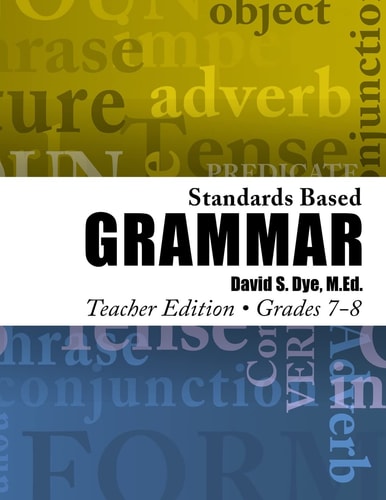 Standards Based Grammar Grades 7-8