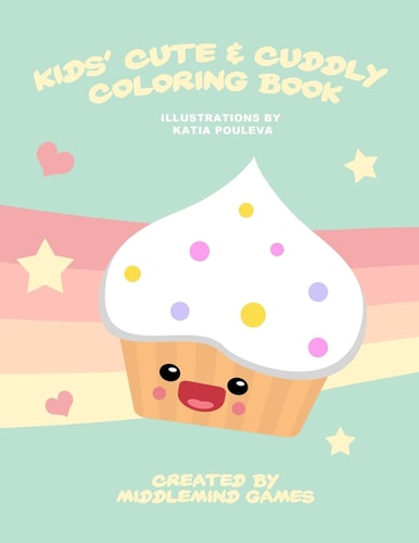 Kids' Cute and Cuddly Coloring Book