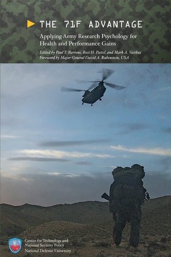 The 71F Advantage Applying Army Research Psychology for Health and Performance Gains