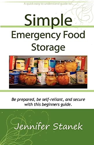 Simple Emergency Food Storage