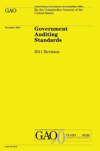 Government Auditing Standards 2011 Revision