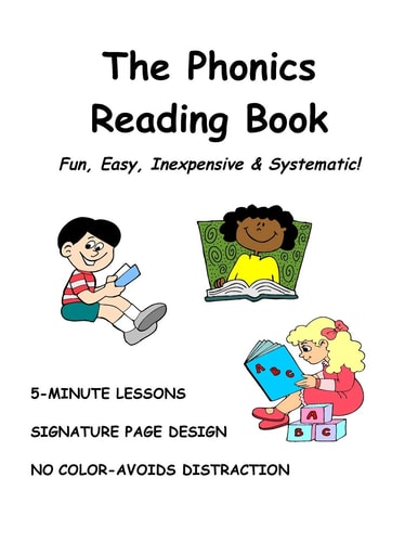 The PHONICS READING BOOK Teach Your Child To Read With Fun & Easy Lessons!