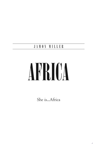 She is...Africa
