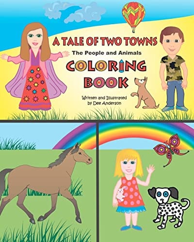 A Tale of Two Towns Coloring Book The People and Animals