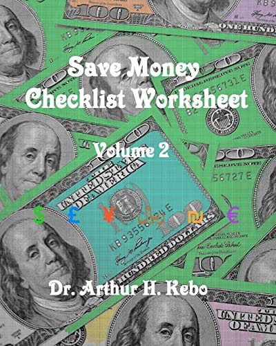 Save Money Checklist Worksheet - Volume 2