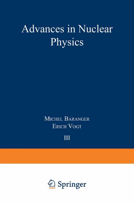 Advances in Nuclear Physics: Volume 3
