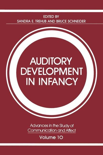 Auditory Development in Infancy