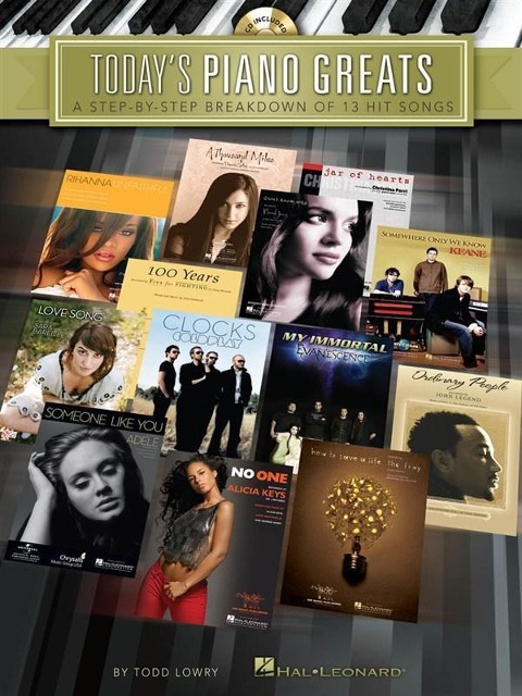 Today's Piano Greats: A Step-By-Step Breakdown of 13 Hit Songs