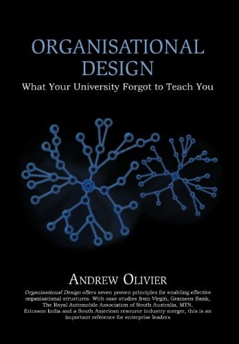 Organisational Design What Your University Forgot to Teach You
