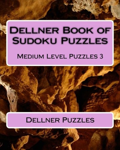 Dellner Book of Sudoku Puzzles Medium Level Puzzles 3