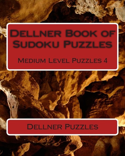 Dellner Book of Sudoku Puzzles Medium Level Puzzles 4