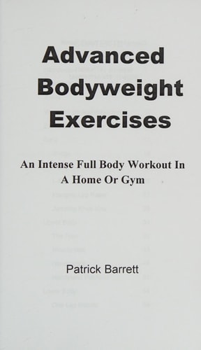 Advanced Bodyweight Exercises An Intense Full Body Workout in a Home Or Gym