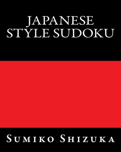 Japanese Style Sudoku Moderate Level Puzzles