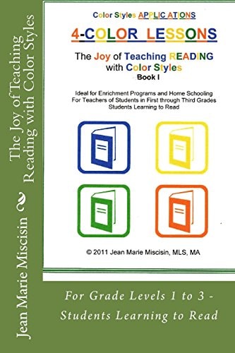 The Joy of Teaching Reading with Color Styles For Grade Levels 1 to 3 - Students Learning to Read