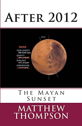 After 2012 The Mayan Sunset