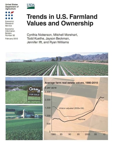 Trends in U. S. Farmland Values and Ownership
