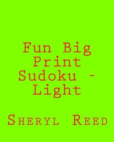 Fun Big Print Sudoku - Light Large Grid Sudoku Puzzles