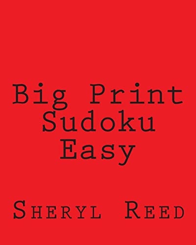 Big Print Sudoku Easy Large Grid Sudoku Puzzles