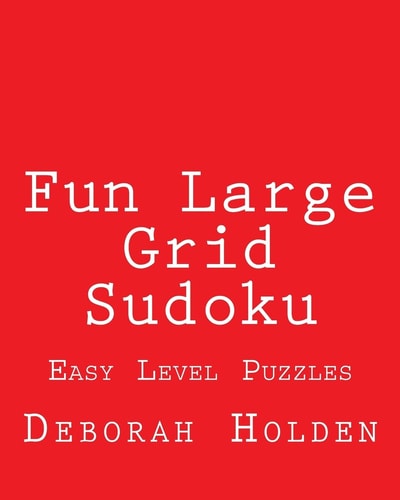 Fun Large Grid Sudoku Easy Level Puzzles
